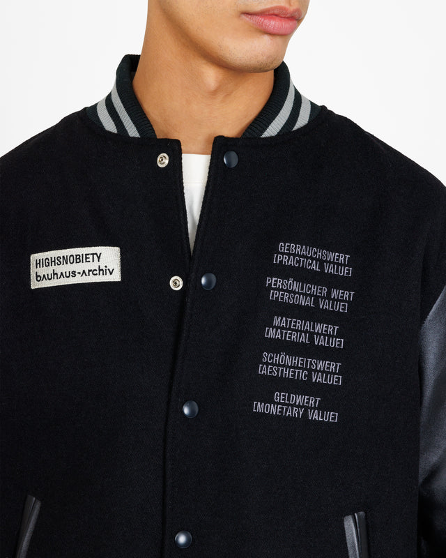 'varsity' jacke