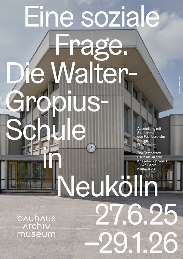 'A social question': the Walter Gropius School in Neukölln