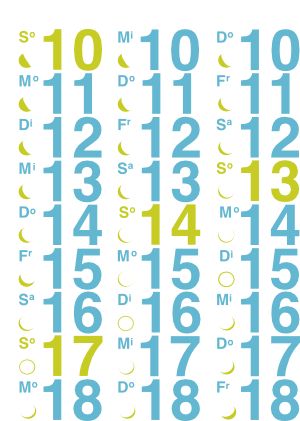 roericht | strip calendar 2025