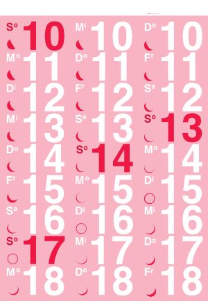 roericht | strip calendar 2025
