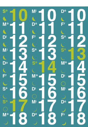 roericht | strip calendar 2025