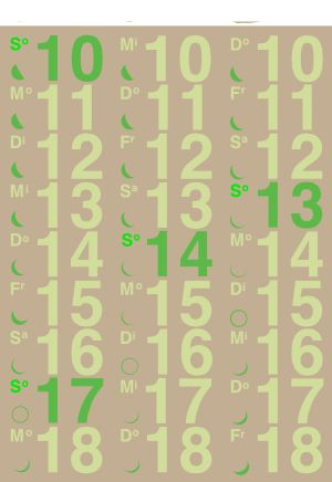 roericht | strip calendar 2025