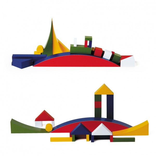 Bauhaus construction game original Bauhaus model