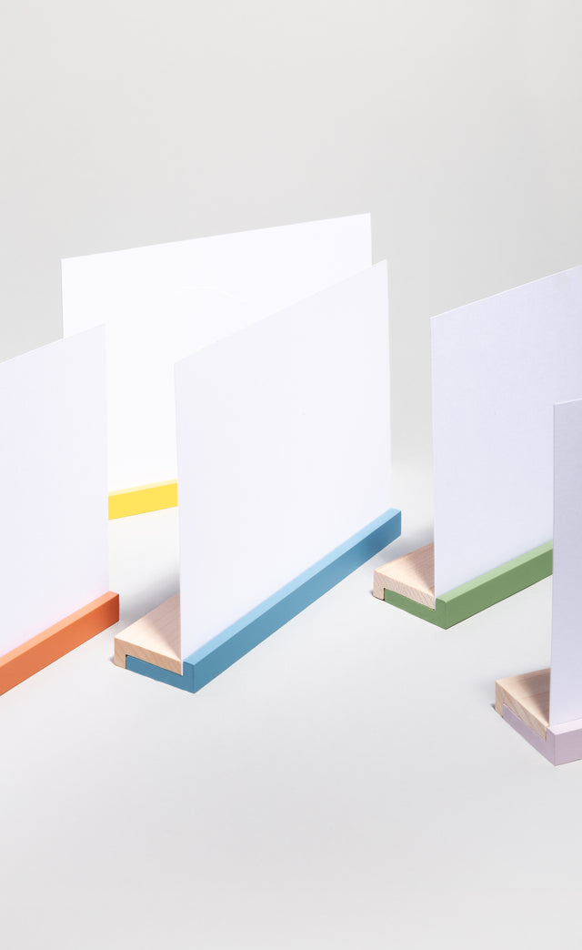 'loop' postcard holder