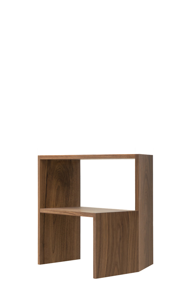 'steps' height 50 cm, walnut