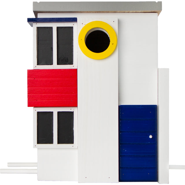 'de stijl' vogelhaus-nistkasten