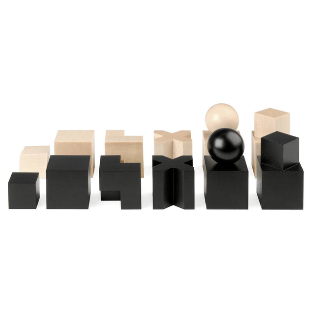 Bauhaus chess pieces original Bauhaus model