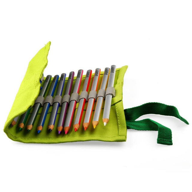 'lamy plus' colored pencil roll with sharpener