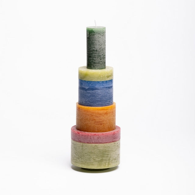 'candl stack 06' bougie empilée