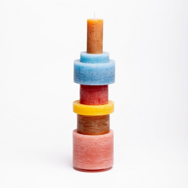 'candl stack 07' bougie empilée