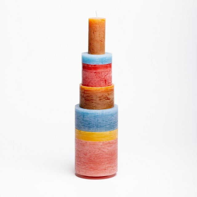 'candl stack 07' bougie empilée