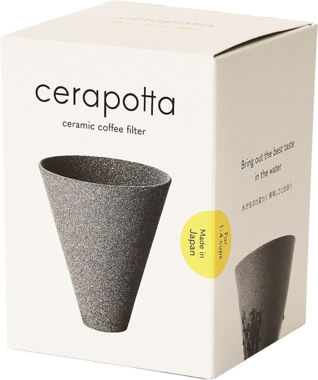 'cerapotta' ceramic coffee filter