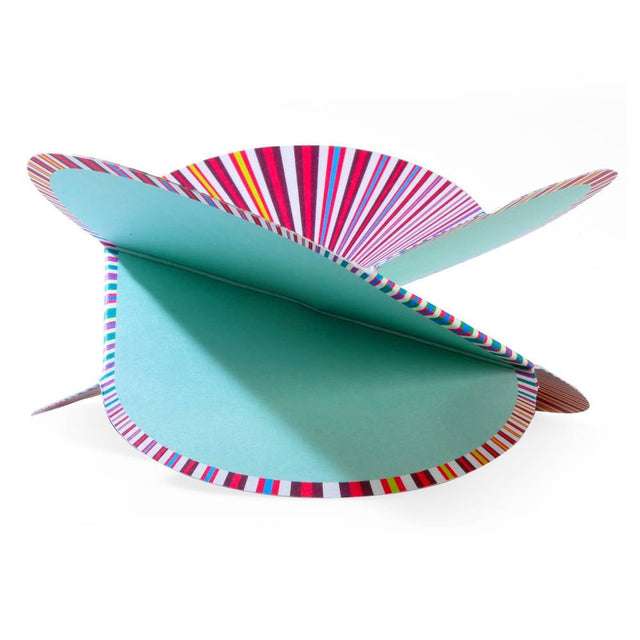 'folding card rays'