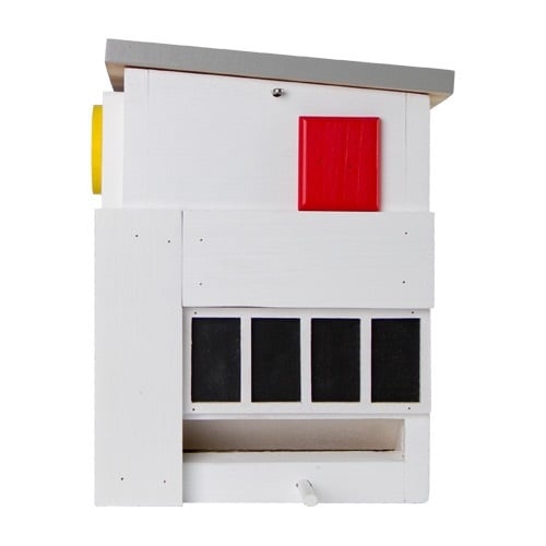 'de stijl' vogelhaus-nistkasten