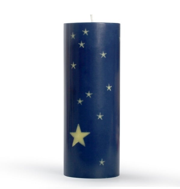 thick stearin candles