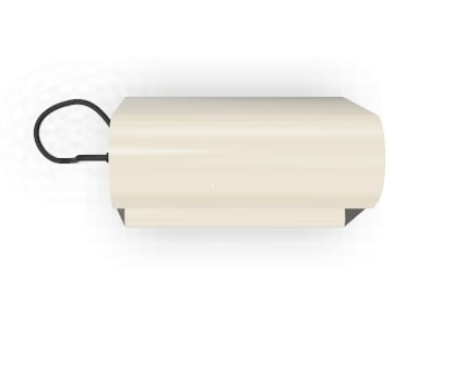 'lamp de bureau jean prouvé' white