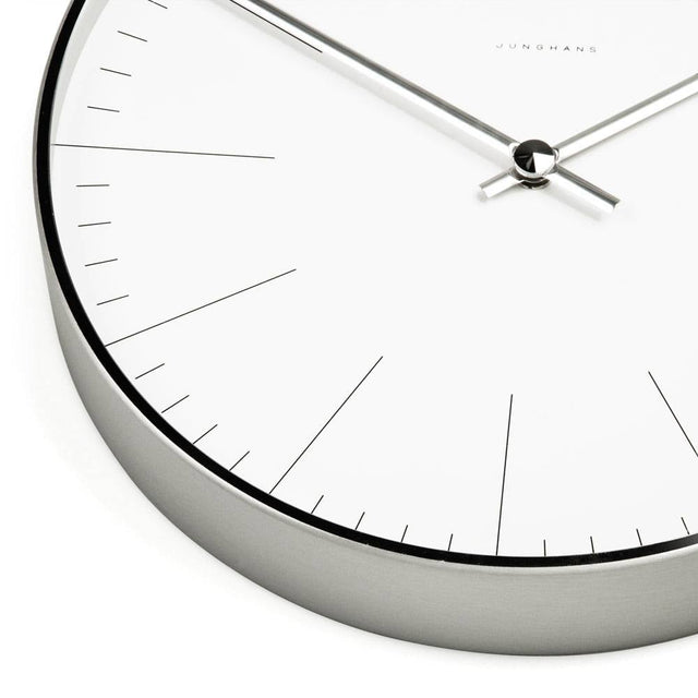 'wall clock max bill' ø 30cm, dial, quartz movement