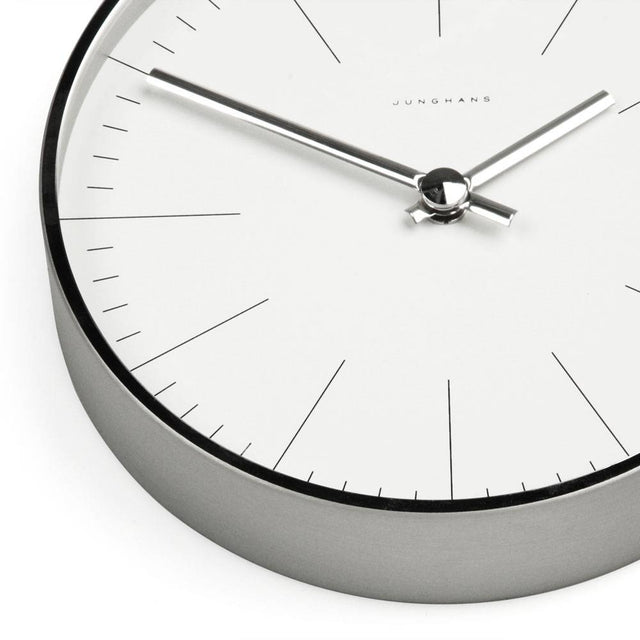 'wall clock max bill' ø 22cm, dial, quartz movement
