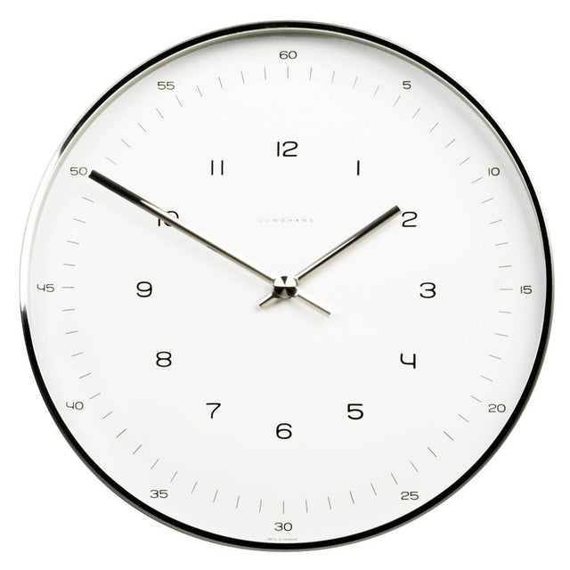 'wall clock max bill' ø 30cm, dial, quartz movement