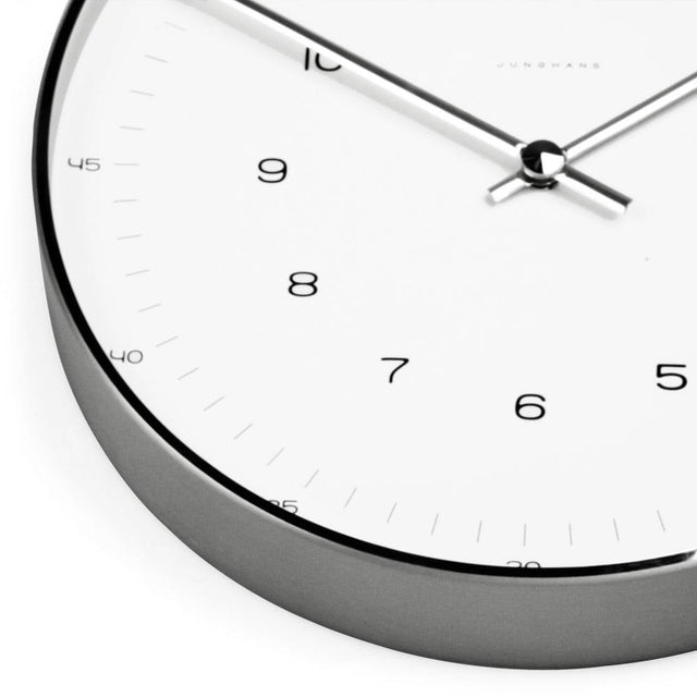 'wall clock max bill' ø 30cm, dial, quartz movement