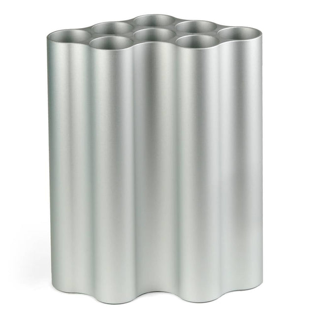 'nuage' vase medium, light silver