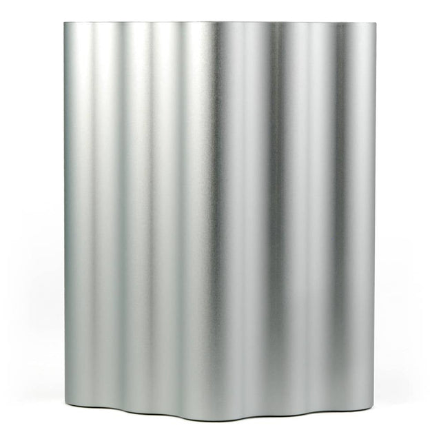 'nuage' vase medium, light silver
