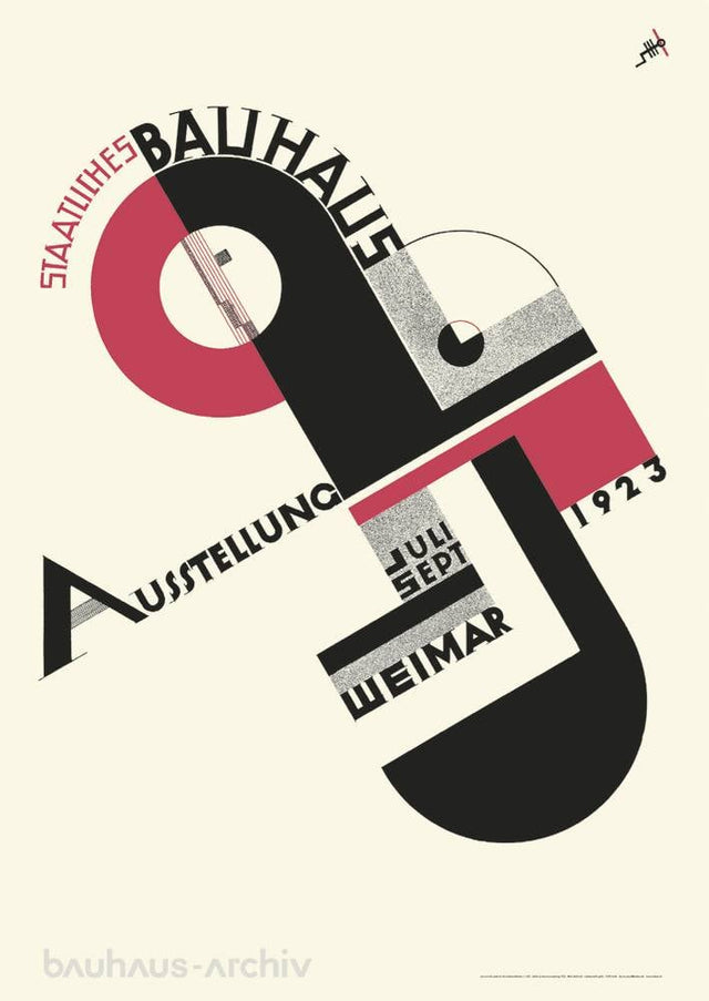 Poster Exhibition Weimar 1923