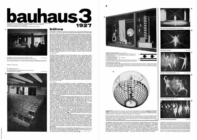 bauhaus magazine reprint | english edition