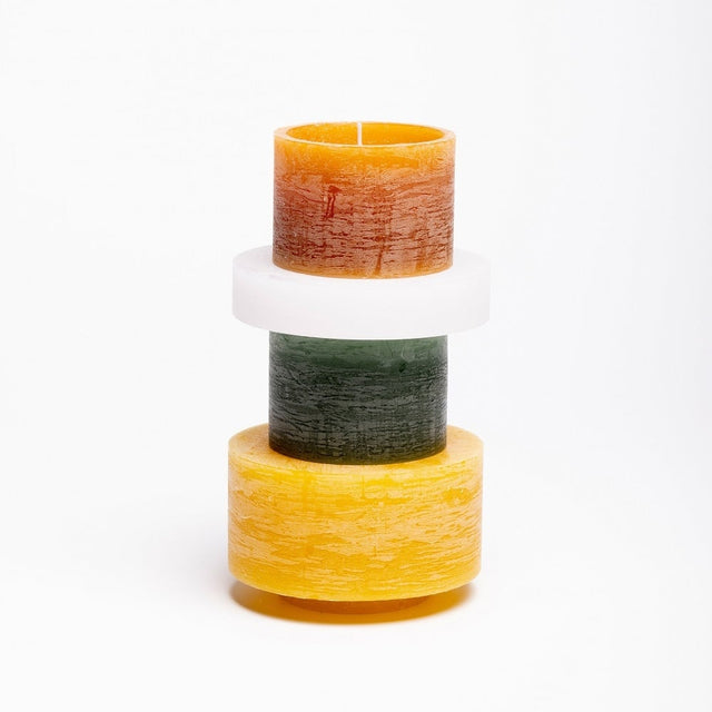 'candl stack 04' bougie empilée