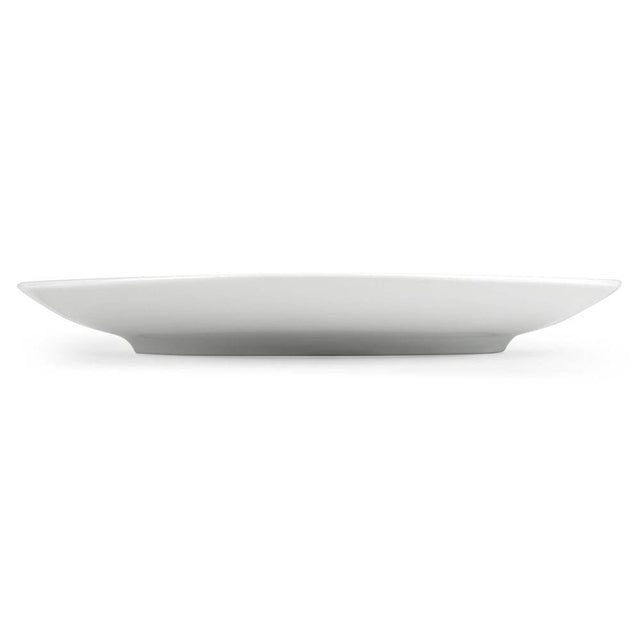 Assiette à gâteau « TAC » blanche Ø 19 cm, 2 pièces