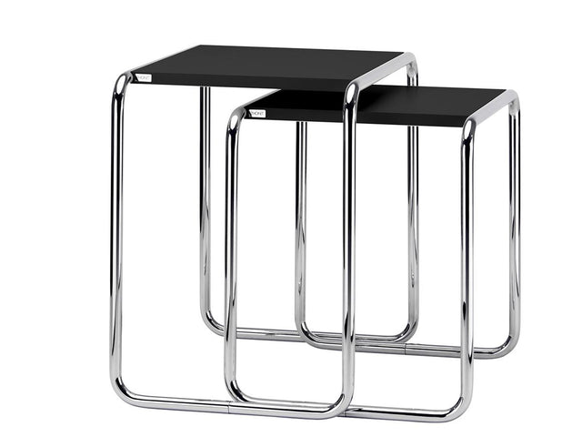 Table gigogne Marcel Breuer B9, modèle Bauhaus original