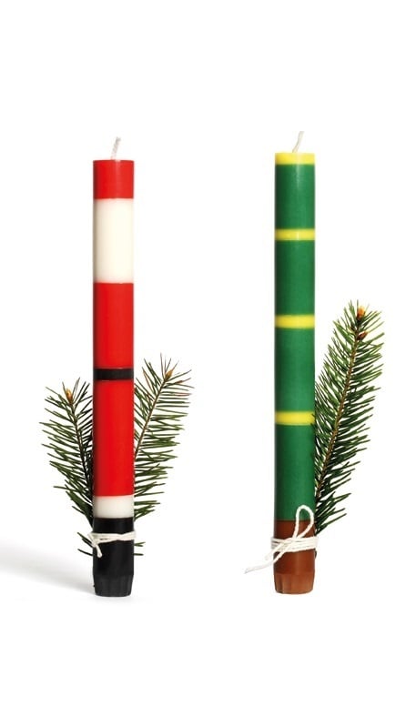'Christmas candles' stearin Ø 22mm