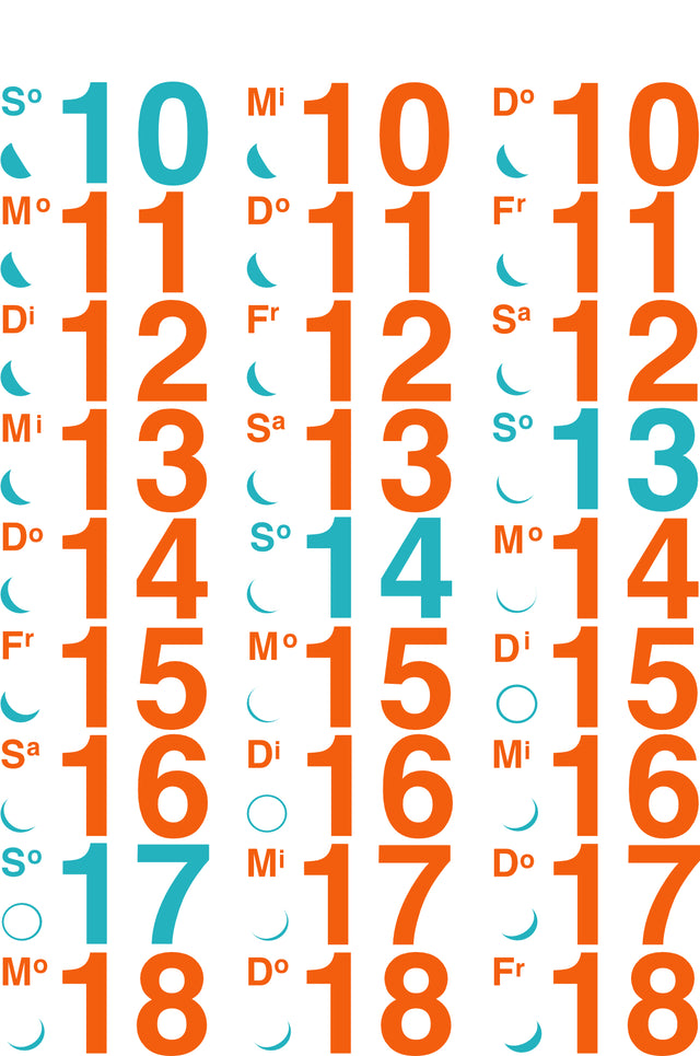 Roericht | Streifenkalender 2026