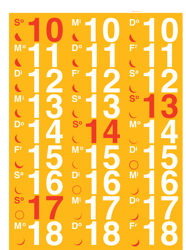 Roericht | Streifenkalender 2026