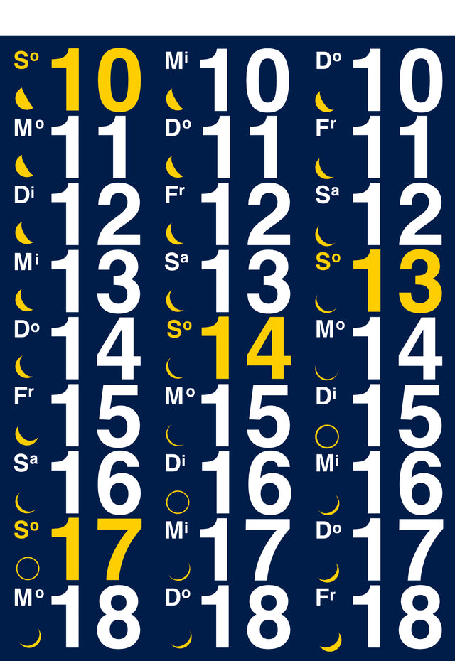 Roericht | Streifenkalender 2026