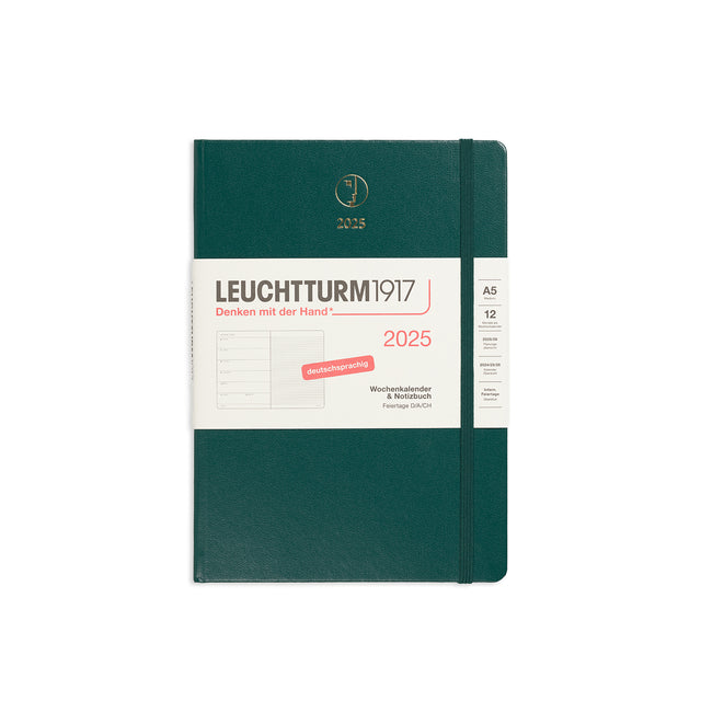 leuchtturm | a5 wochenkalender und notizbuch 2025 | edition bauhaus-archiv