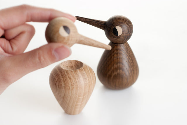 fait par un architecte | figure en bois d'oiseau | Kristian Vedel