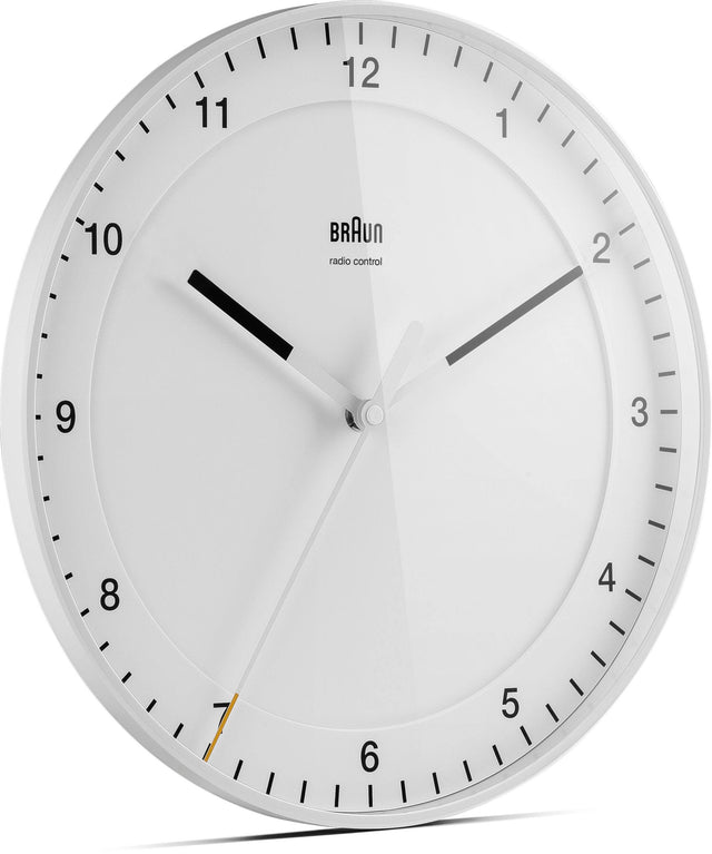 BC17W-DCF | Funkwanduhr Weiß