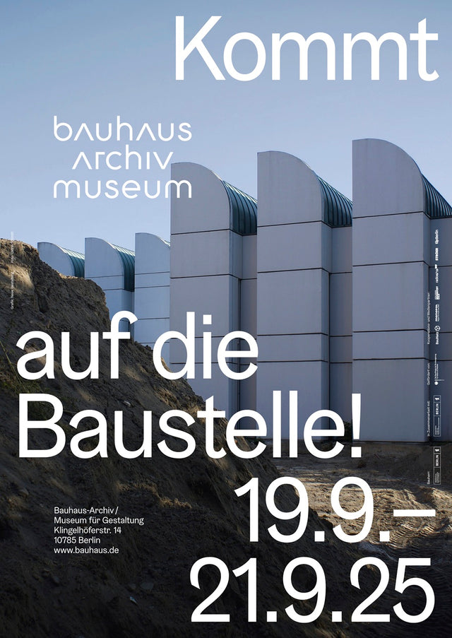 Poster | Baustelle | Sheds