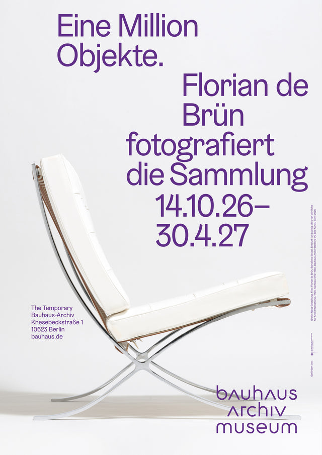 Plakat nr. 57 | En million genstande | Barcelona-stol