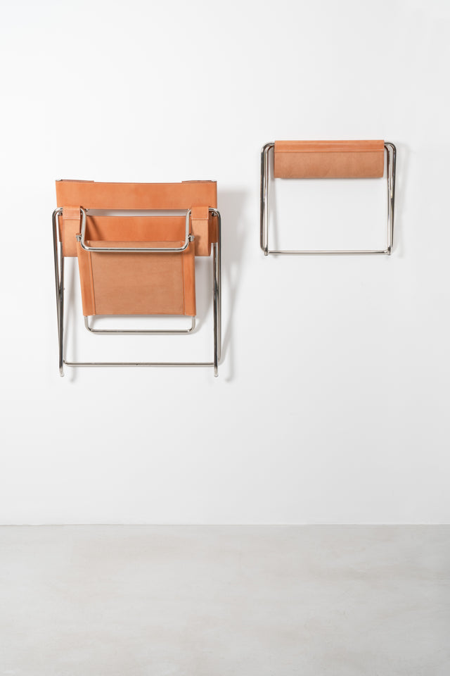 tecta | trio edition tecta x PB 0110 | folding chair marcel breuer | stool tecta | bag ayzit bostan