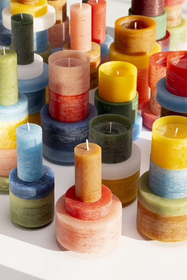 candl stack stacking candle | size 02, 0.4 kg