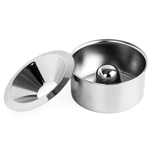 alessi | original bauhaus model: bauhaus ashtray 1926 | design marianne brandt