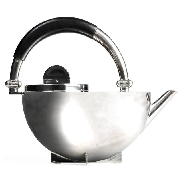 alessi | original bauhaus model: bauhaus silver service | design marianne brandt 1924