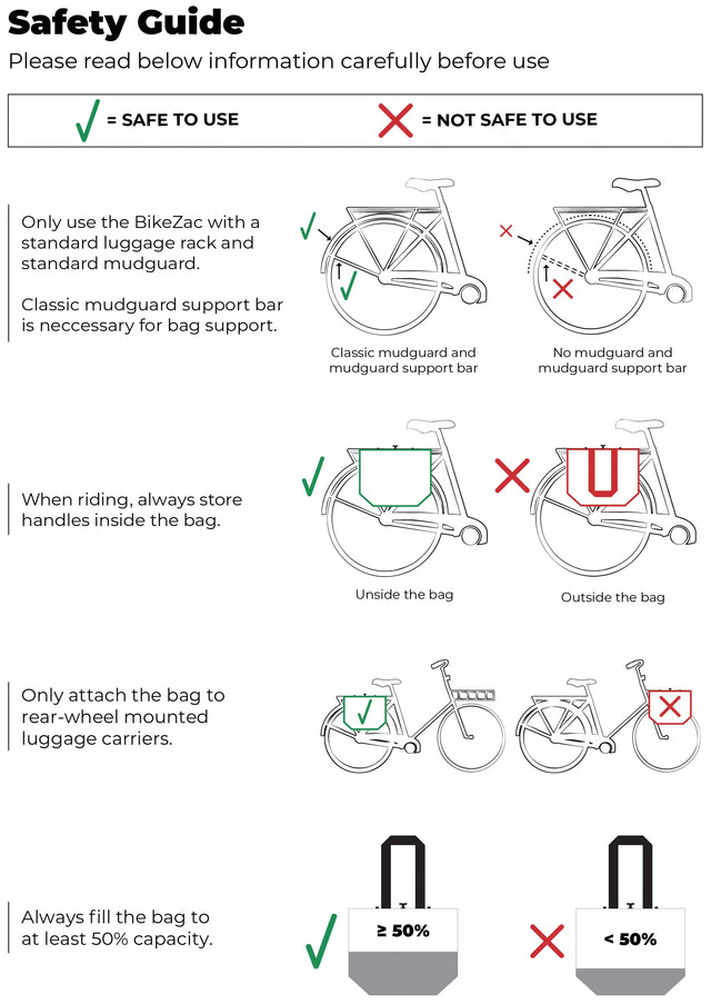 Bikezac | Fahrradtasche