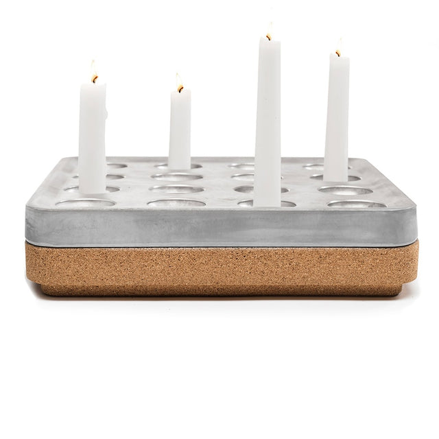 stumpastaken original candle holder | 16 candles - design jonas torstensson