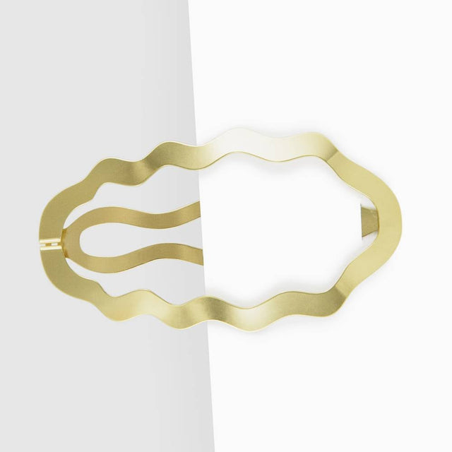 clinq | hair clip helia, spring steel gold plated