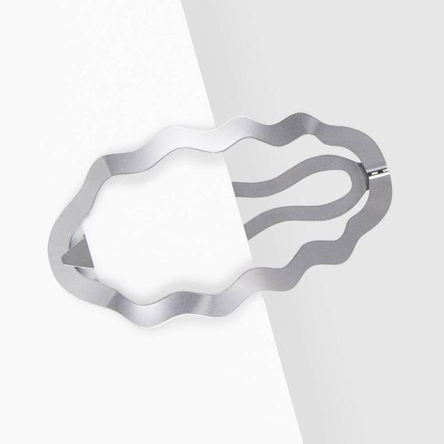 clinq | hair clip helia, spring steel polished