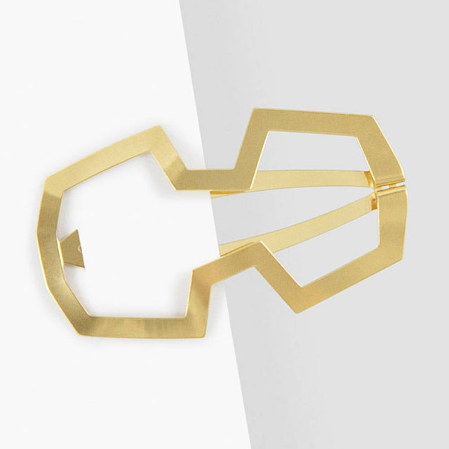 clinq | hair clip marie, spring steel gold plated