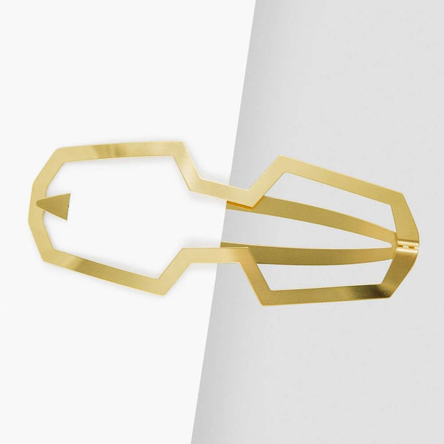 clinq | hair clip nelly, spring steel gold plated